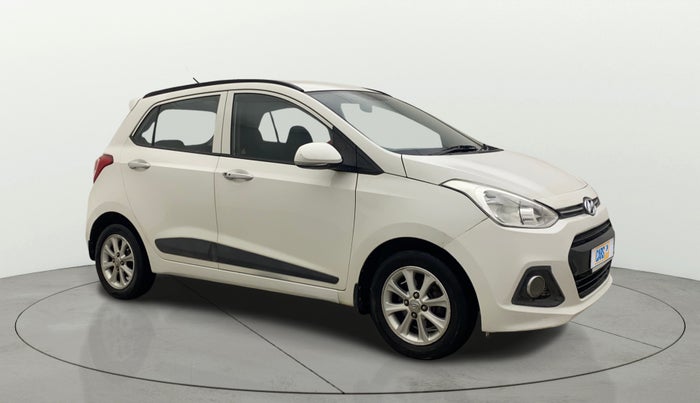 2014 Hyundai Grand i10 ASTA AT 1.2 KAPPA VTVT, Petrol, Automatic, 59,310 km, Right Front Diagonal