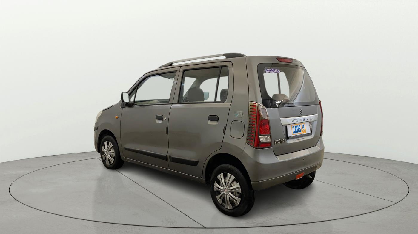 2018 Maruti Wagon R 1.0 LXI CNG, CNG, Manual, 60,120 km, Left Back Diagonal