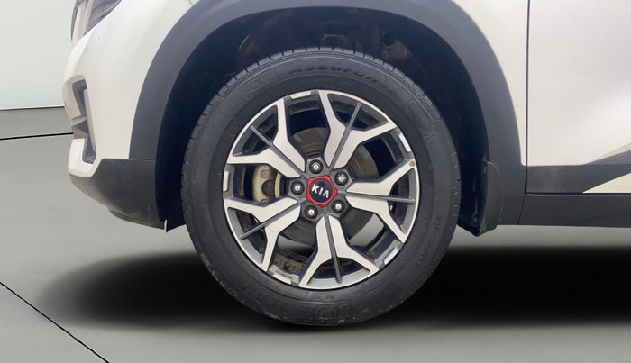 2020 KIA SELTOS GTK 1.4 PETROL, Petrol, Manual, 28,016 km, Left Front Wheel
