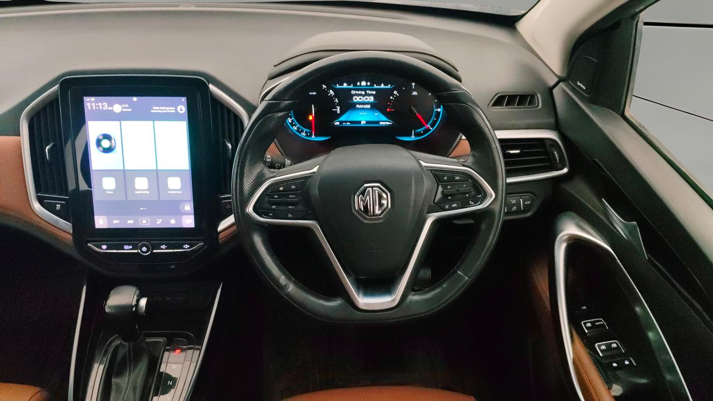 2020 MG HECTOR PLUS SHARP 1.5 PETROL TURBO DCT 6-STR, Petrol, Automatic, 59,511 km, Steering Wheel Close Up