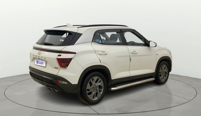 2021 Hyundai Creta SX (O) 1.4 TURBO DCT, Petrol, Automatic, 69,968 km, Right Back Diagonal