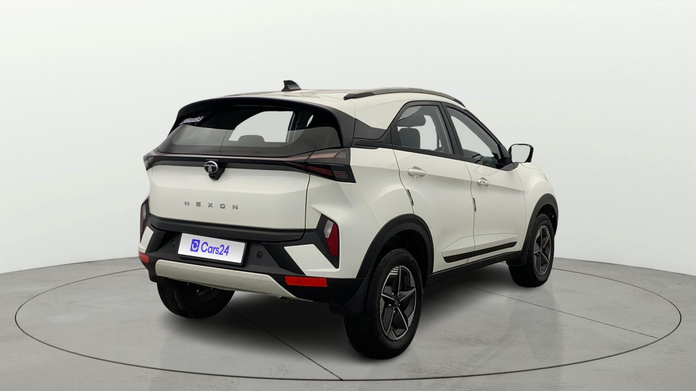 2024 Tata NEXON CREATIVE + AMT 1.5 DIESEL, Diesel, Automatic, 19,882 km, Right Back Diagonal