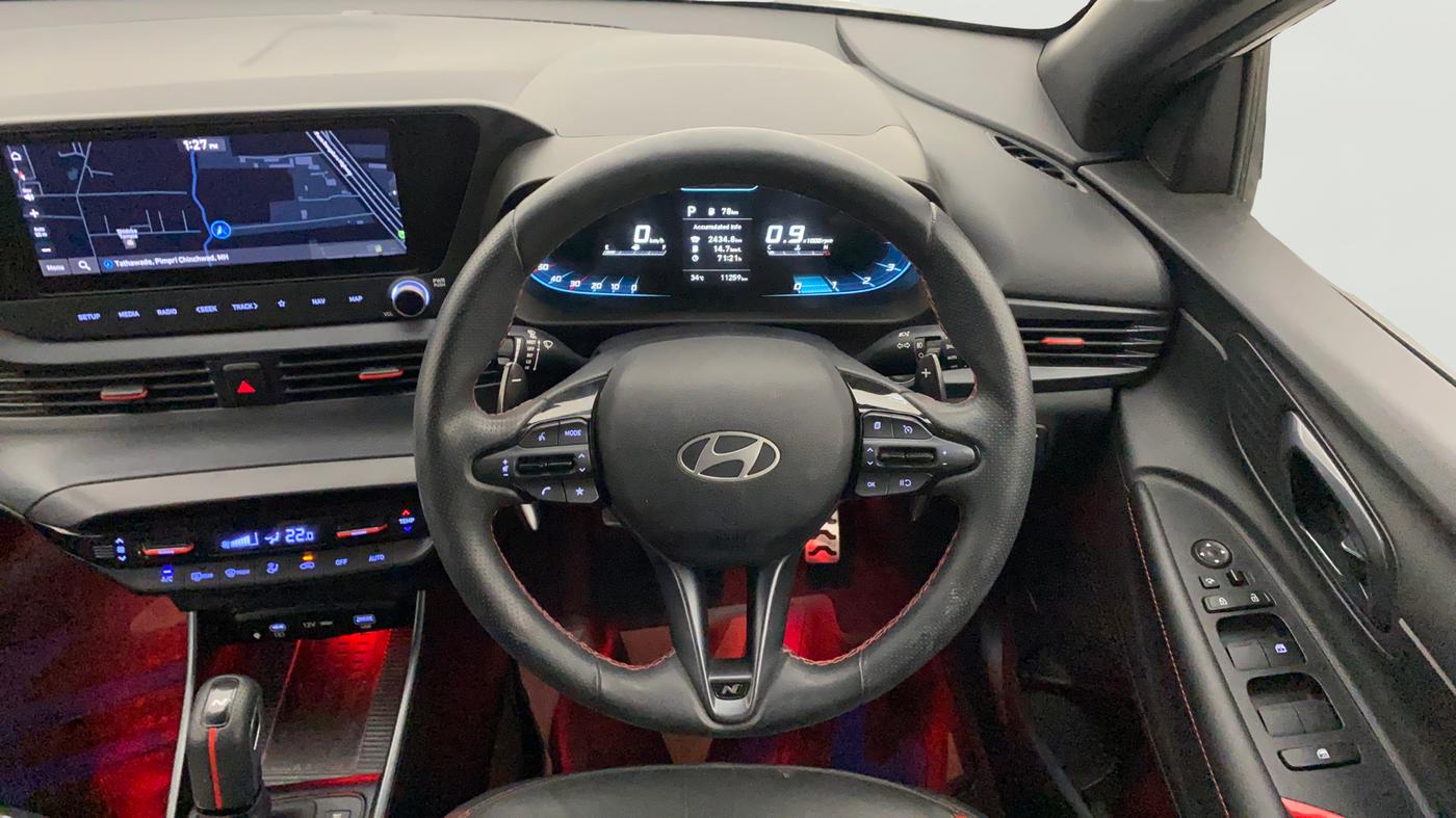2024 Hyundai NEW I20 N LINE N8 1.0 TURBO DCT, Petrol, Automatic, 11,258 km, Steering Wheel Close Up