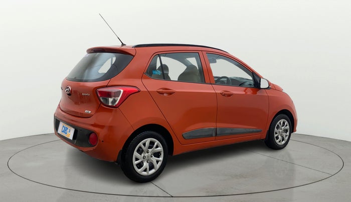 2017 Hyundai Grand i10 SPORTZ (O) 1.2 KAPPA VTVT, Petrol, Manual, 28,929 km, Right Back Diagonal
