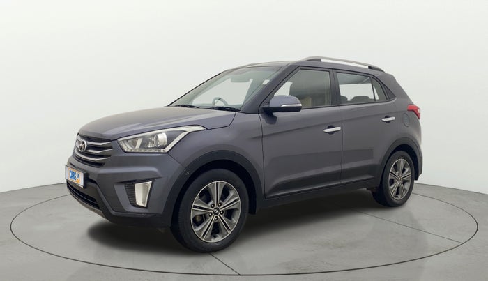 2017 Hyundai Creta SX PLUS AT 1.6 PETROL, Petrol, Automatic, 1,13,645 km, Left Front Diagonal