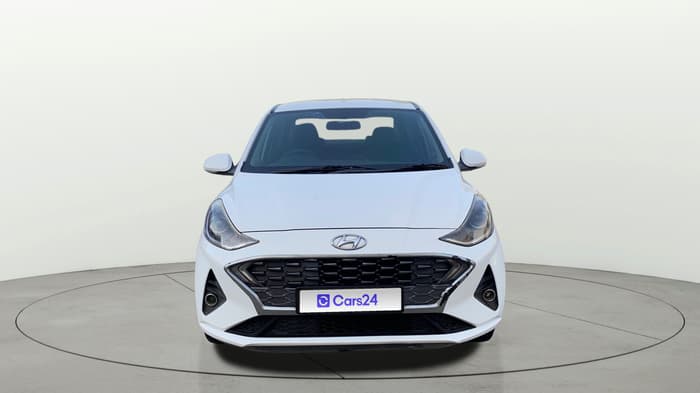 2020 Hyundai AURA SX PLUS 1.2 AMT, CNG, Automatic, 1,03,708 km, Front