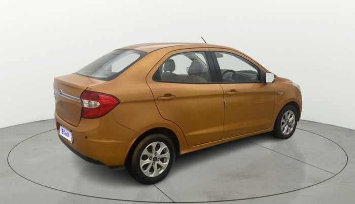 2016 Ford Figo Aspire TREND 1.2 PETROL, Petrol, Manual, 1,05,720 km, Right Back Diagonal