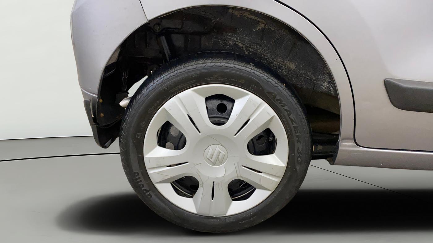 2018 Maruti Wagon R 1.0 VXI, Petrol, Manual, 48,523 km, Right Rear Wheel
