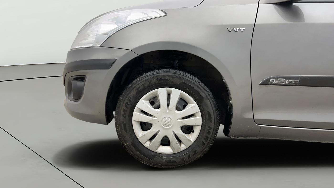 2014 Maruti Swift Dzire VXI, Petrol, Manual, 16,655 km, Left Front Wheel