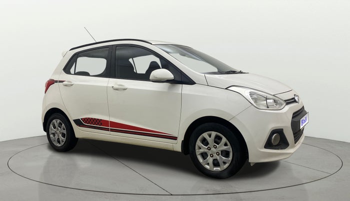 2016 Hyundai Grand i10 1.2 SPORTZ PRIME EDITION VTVT, Petrol, Manual, 68,576 km, Right Front Diagonal