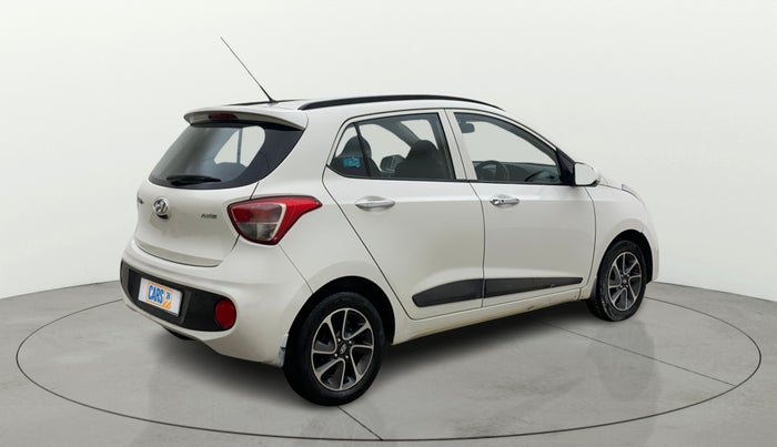 2017 Hyundai Grand i10 ASTA 1.2 KAPPA VTVT, Petrol, Manual, 37,795 km, Right Back Diagonal