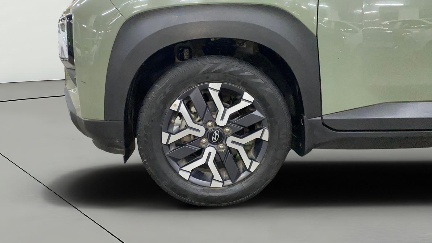 2023 Hyundai EXTER SX(O) CONNECT 1.2 AMT, Petrol, Automatic, 19,232 km, Left Front Wheel