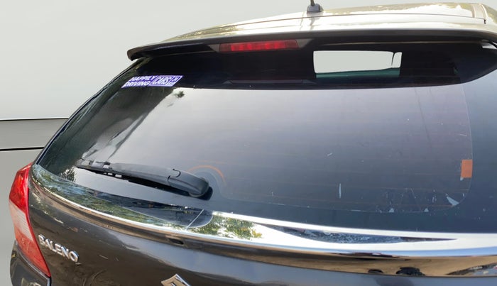 2018 Maruti Baleno ZETA CVT PETROL 1.2, Petrol, Automatic, 95,043 km, Rear Wiper