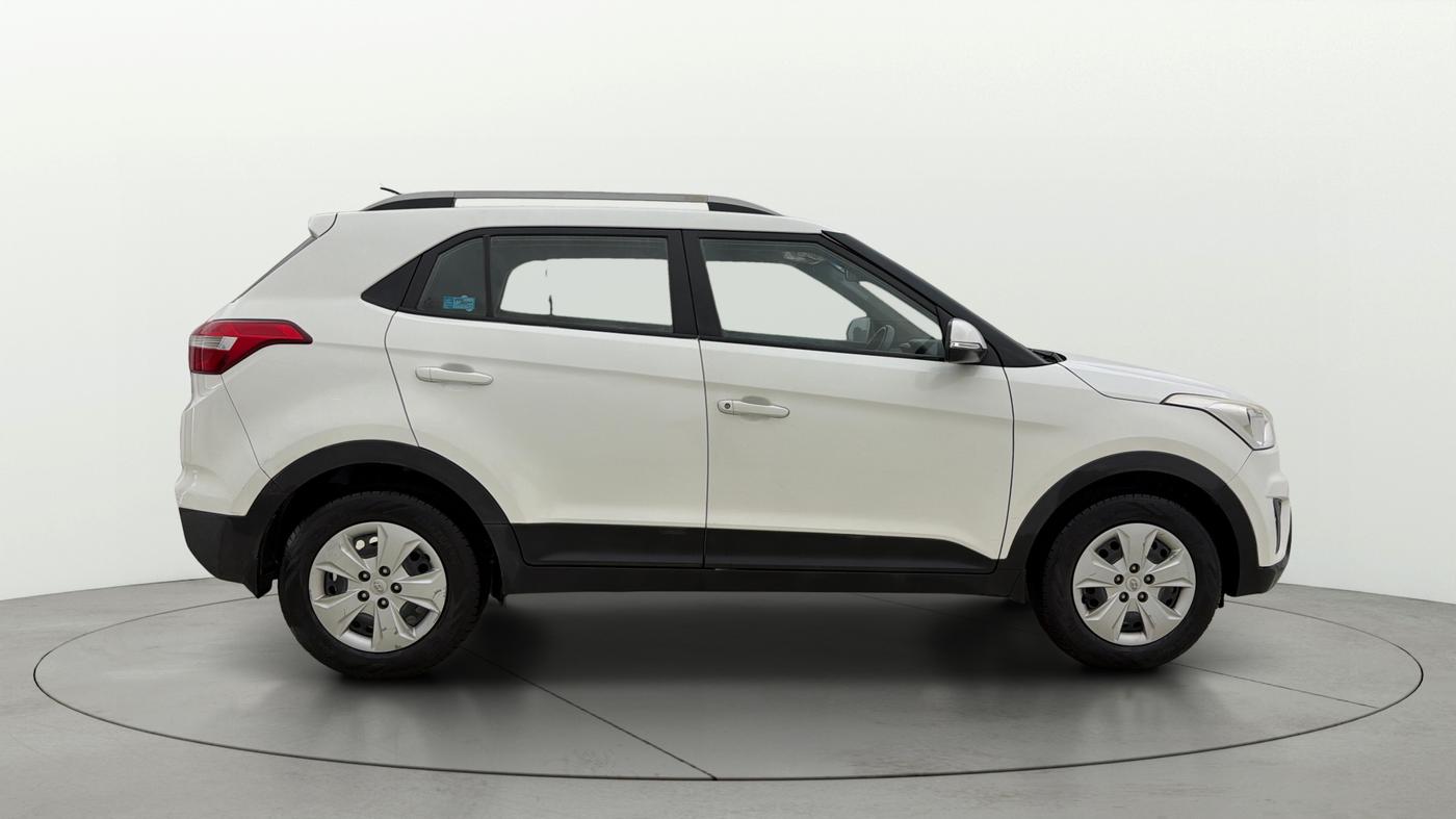 2017 Hyundai Creta E PLUS 1.6 PETROL, Petrol, Manual, 78,458 km, Right Side View
