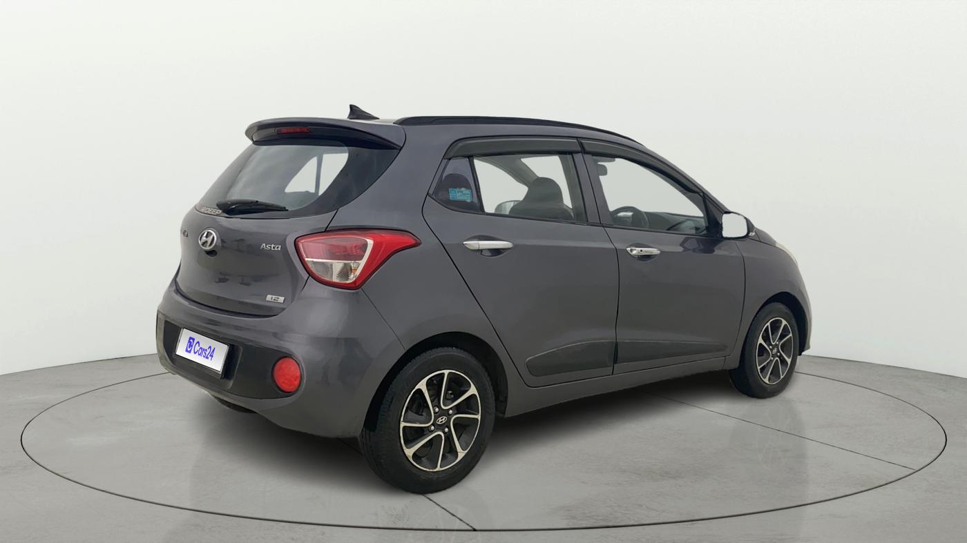 2017 Hyundai Grand i10 ASTA 1.2 KAPPA VTVT, Petrol, Manual, 65,266 km, Right Back Diagonal