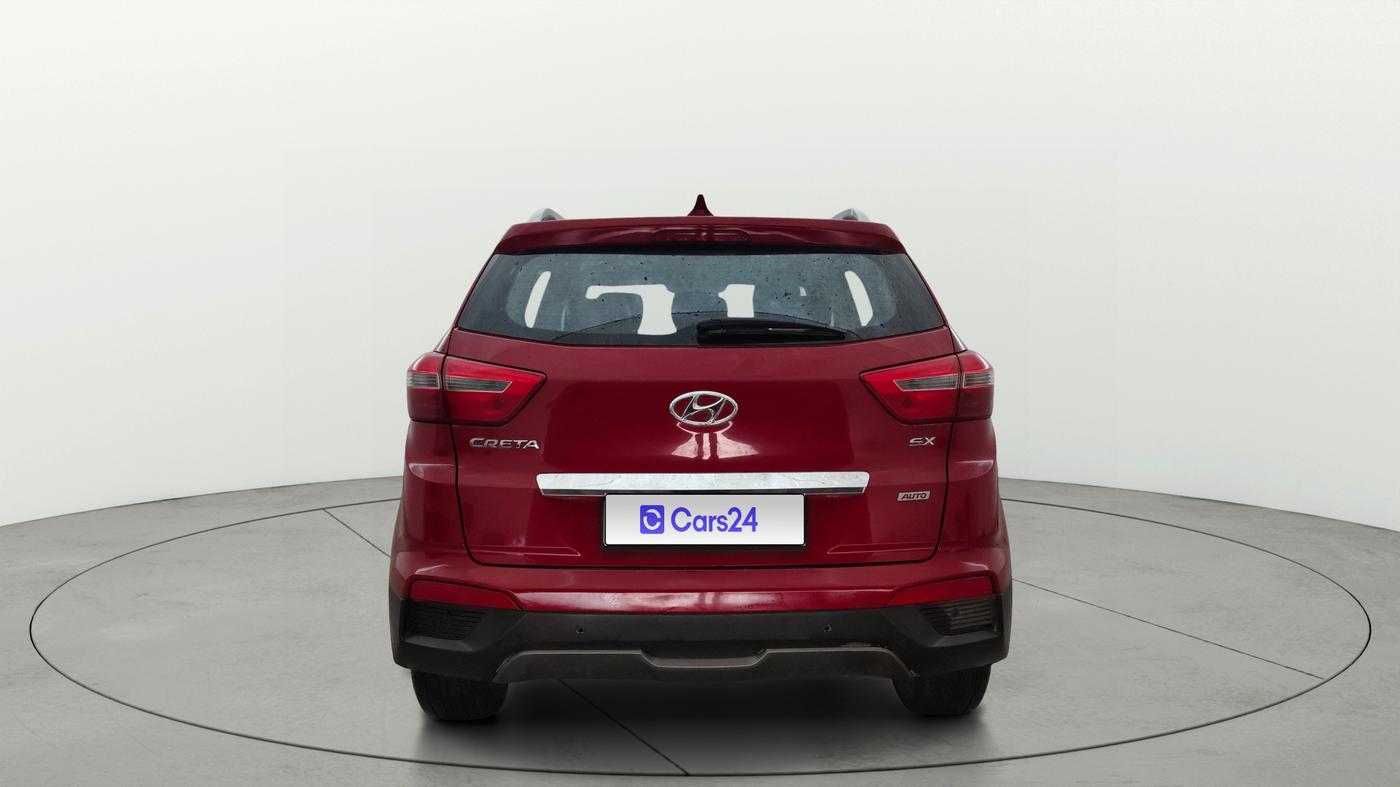 2016 Hyundai Creta SX PLUS AT 1.6 PETROL, Petrol, Automatic, 72,711 km, Back/Rear
