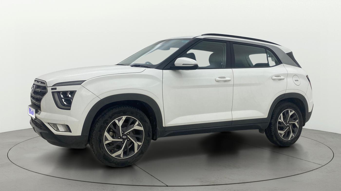 2023 Hyundai Creta SX (O) 1.4 TURBO DCT, Petrol, Automatic, 26,136 km, Left Front Diagonal