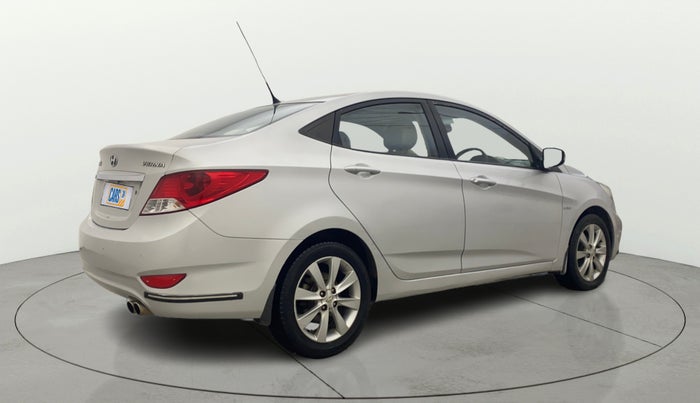 2013 Hyundai Verna FLUIDIC 1.6 VTVT SX, Petrol, Manual, 70,493 km, Right Back Diagonal