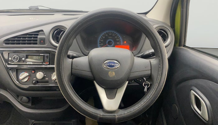 2018 Datsun Redi Go T(O) 1.0 AMT, Petrol, Automatic, 48,635 km, Steering Wheel Close Up