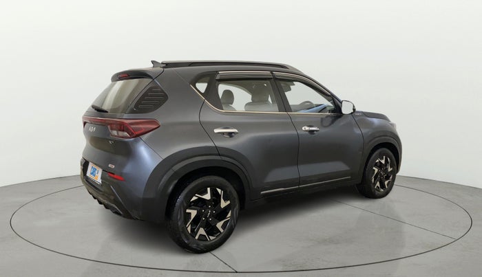 2023 KIA SONET X LINE 1.0 DCT, Petrol, Automatic, 9,927 km, Right Back Diagonal