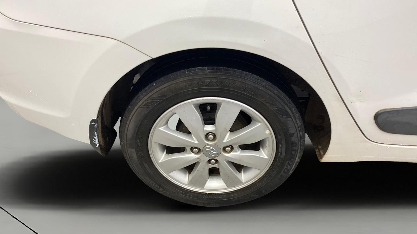 2014 Hyundai Xcent S (O) 1.2, Petrol, Manual, 95,357 km, Right Rear Wheel