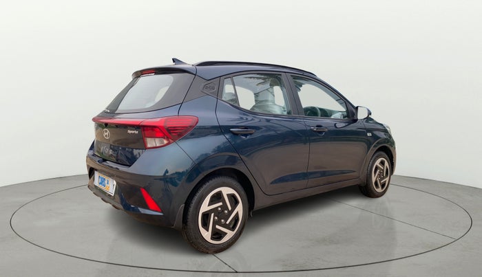 2024 Hyundai GRAND I10 NIOS SPORTZ AMT 1.2 KAPPA VTVT, Petrol, Automatic, 1,822 km, Right Back Diagonal