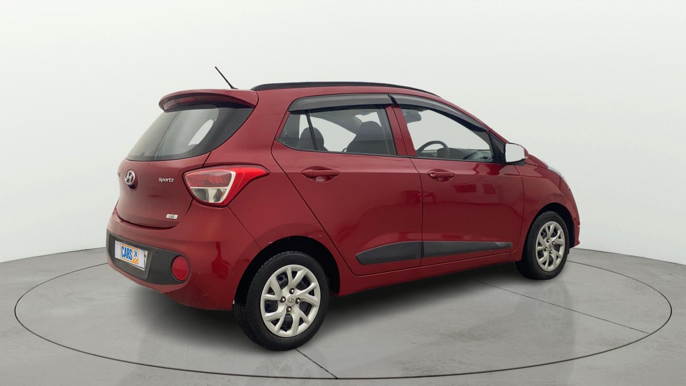 2020 Hyundai Grand i10 SPORTZ 1.2 KAPPA VTVT, Petrol, Manual, 26,835 km, Right Back Diagonal