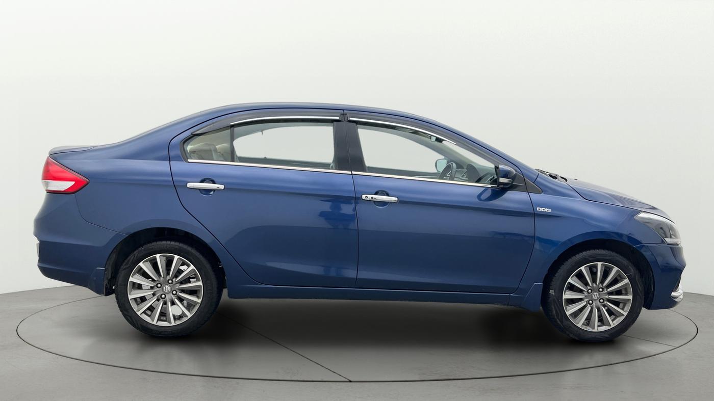 2018 Maruti Ciaz ALPHA DIESEL 1.3, Diesel, Manual, 68,912 km, Right Side View