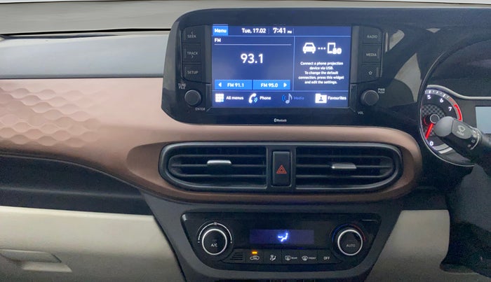 2020 Hyundai AURA SX PLUS 1.2 AMT, Petrol, Automatic, 43,544 km, Air Conditioner