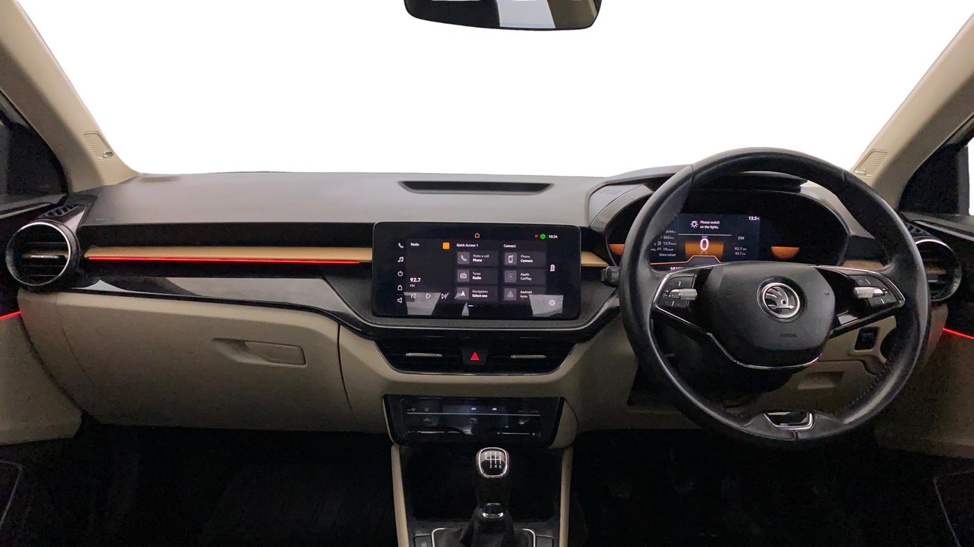 2022 Skoda SLAVIA STYLE 1.0L TSI MT, Petrol, Manual, 58,144 km, Dashboard