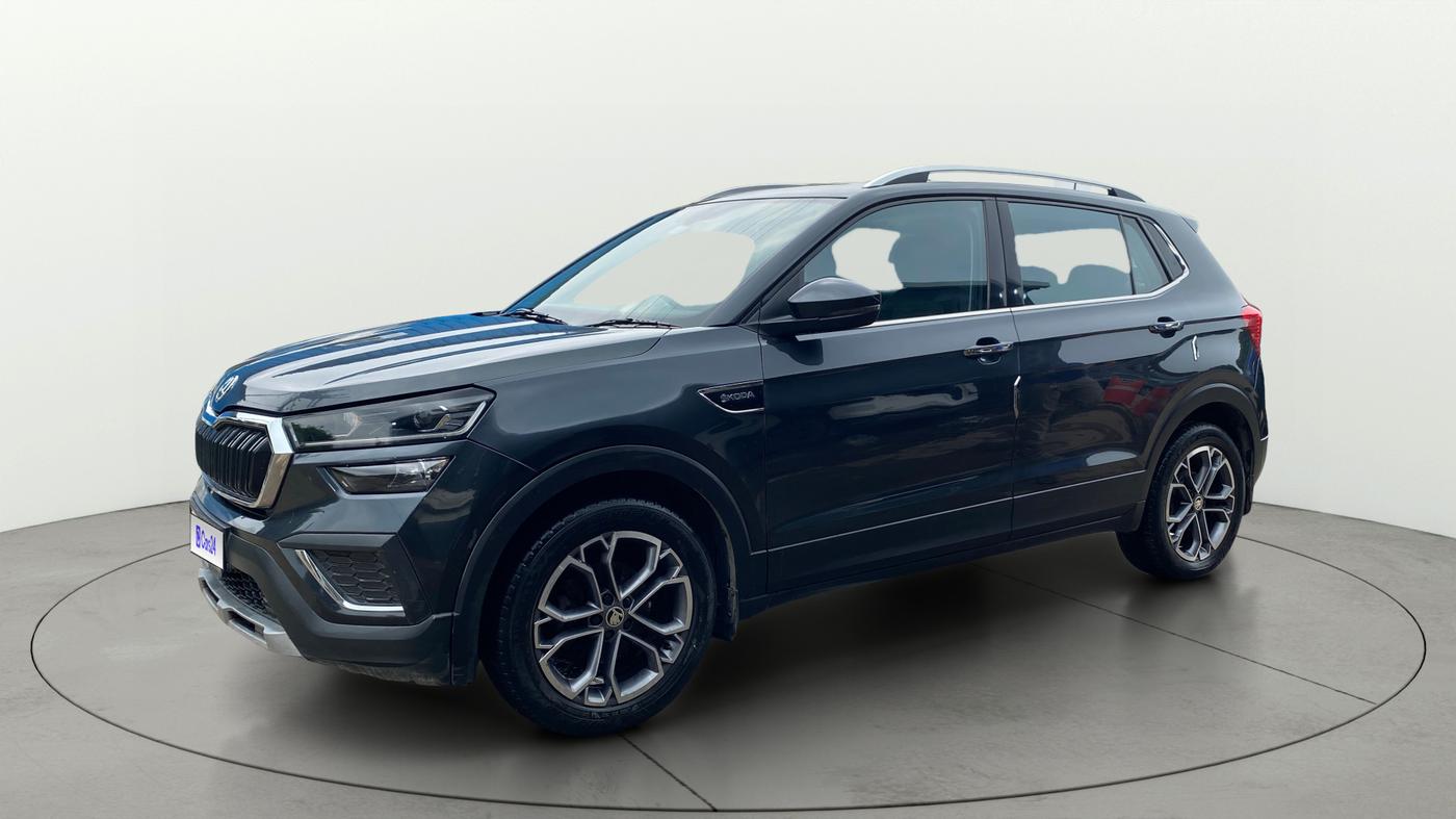 2022 Skoda KUSHAQ STYLE 1.0L TSI MT, Petrol, Manual, 80,529 km, Left Front Diagonal