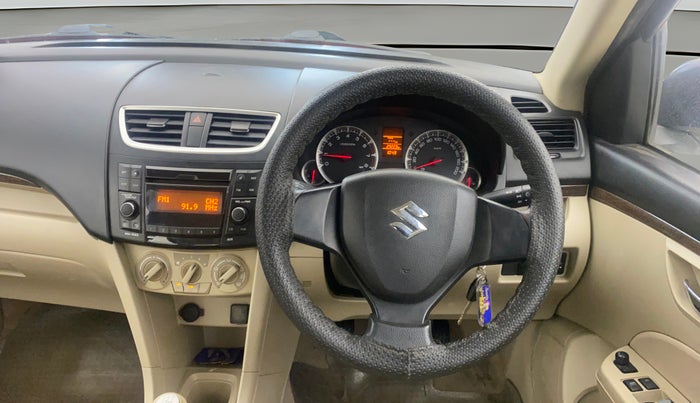 2015 Maruti Swift Dzire VXI, Petrol, Manual, 29,190 km, Steering Wheel Close Up