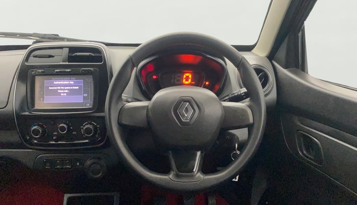 2018 Renault Kwid RXT 1.0 (O), Petrol, Manual, 14,196 km, Steering Wheel Close Up