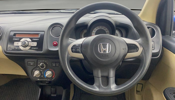 2014 Honda Brio VX MT, Petrol, Manual, 22,860 km, Steering Wheel Close Up