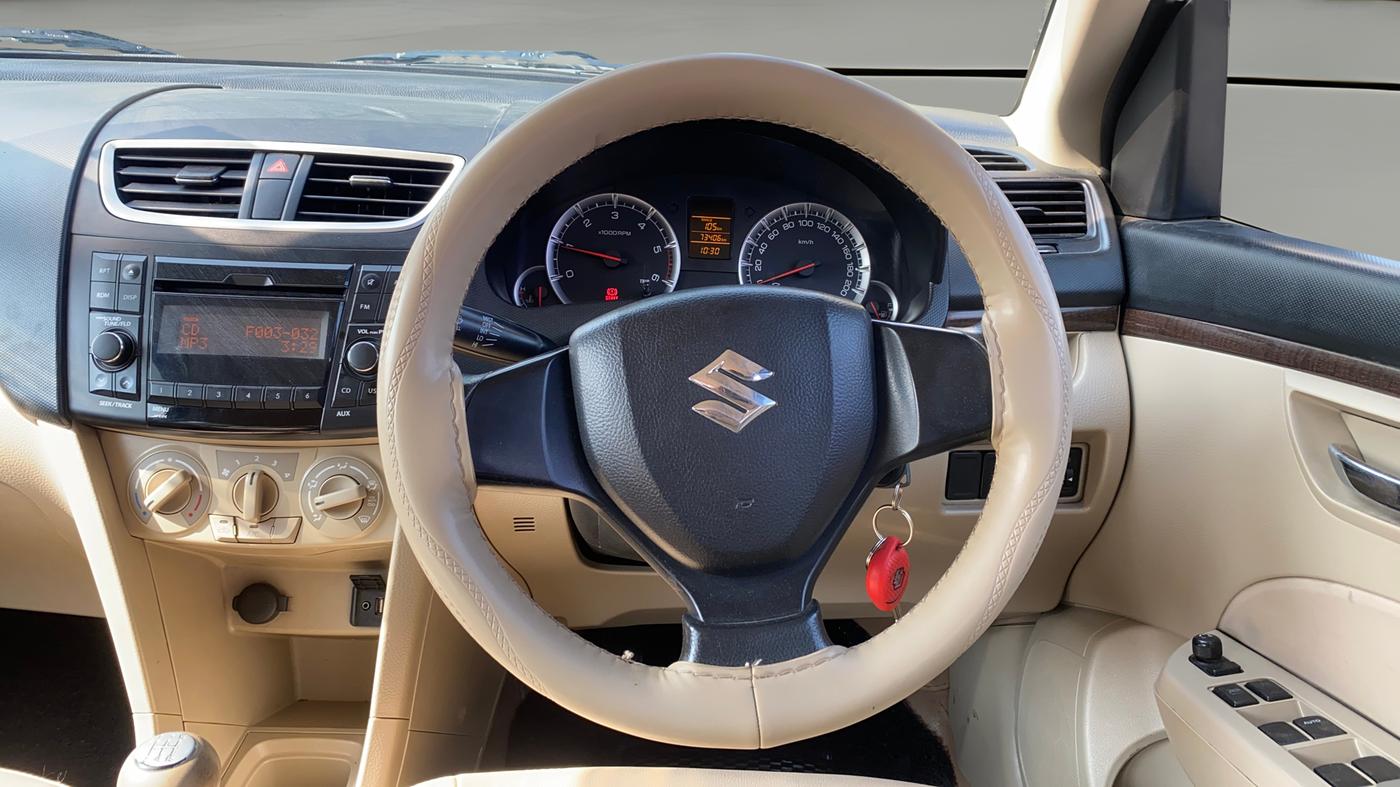2016 Maruti Swift Dzire VDI, Diesel, Manual, 73,396 km, Steering Wheel Close Up