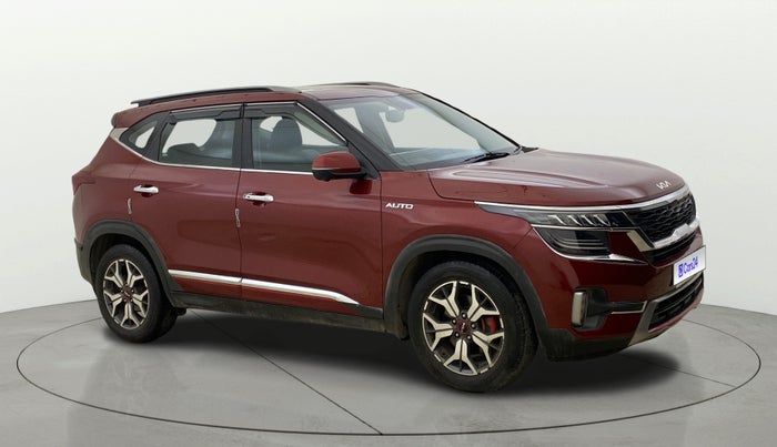 2021 KIA SELTOS GTX PLUS AT 1.5 DIESEL, Diesel, Automatic, 1,18,050 km, Right Front Diagonal