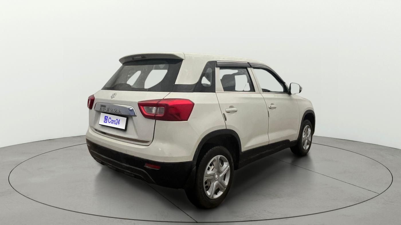 2021 Maruti Vitara Brezza LXI, Petrol, Manual, 73,786 km, Right Back Diagonal