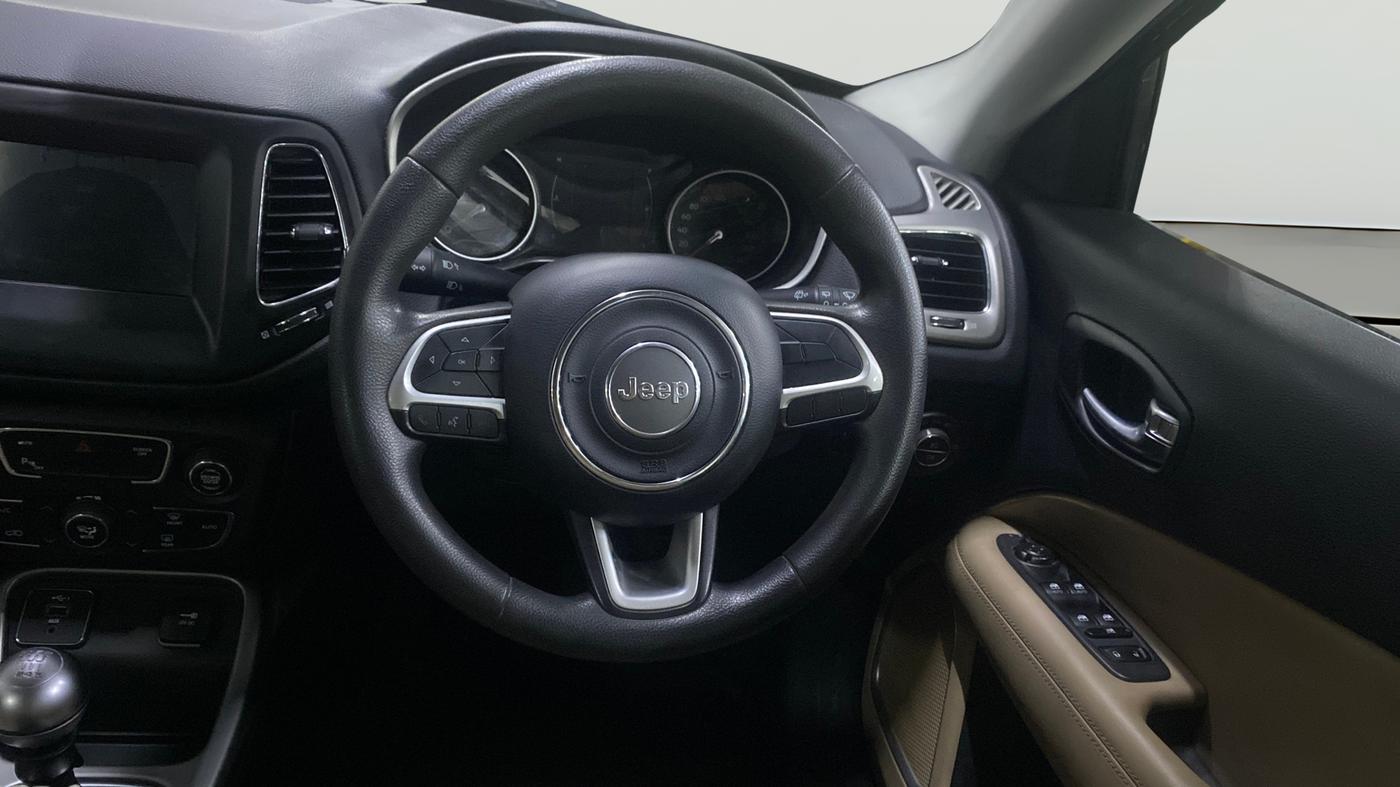 2020 Jeep Compass LONGITUDE (O) 2.0 DIESEL, Diesel, Manual, 54,282 km, Steering Wheel Close Up