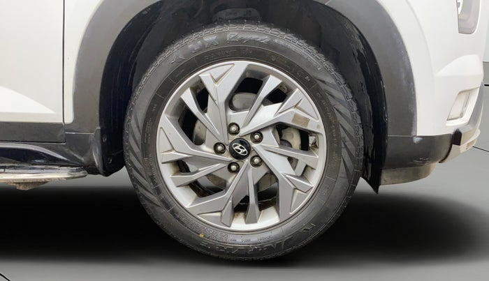 2021 Hyundai Creta SX (O) 1.4 TURBO DCT, Petrol, Automatic, 58,147 km, Right Front Wheel