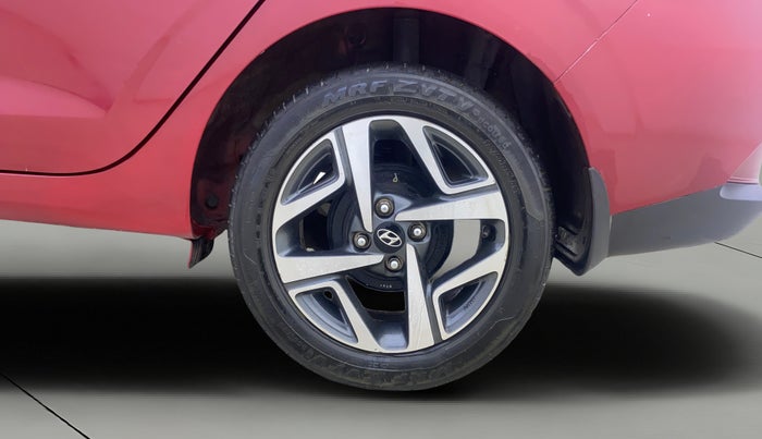 2020 Hyundai AURA SX PLUS 1.2 AMT, Petrol, Automatic, 23,935 km, Left Rear Wheel