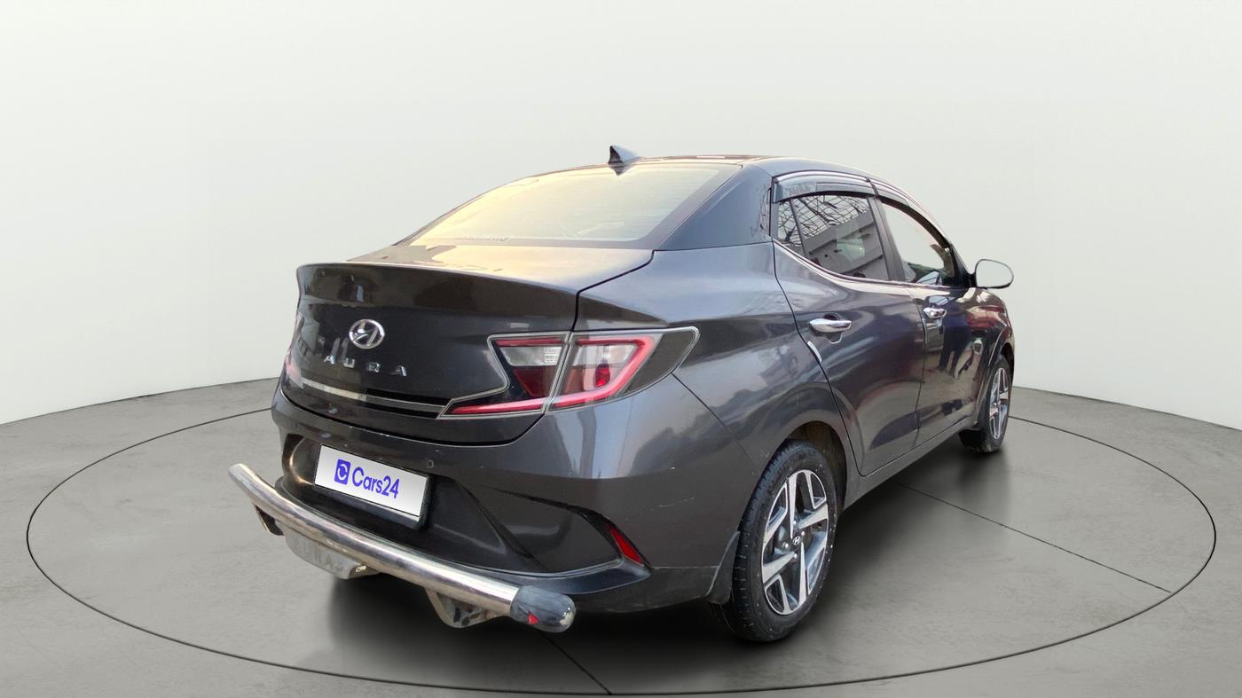 2021 Hyundai AURA SX 1.2 (O), Petrol, Manual, 85,380 km, Right Back Diagonal