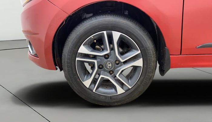 2019 Tata Tiago XZ PLUS DUAL TONE PETROL, Petrol, Manual, 89,104 km, Left Front Wheel