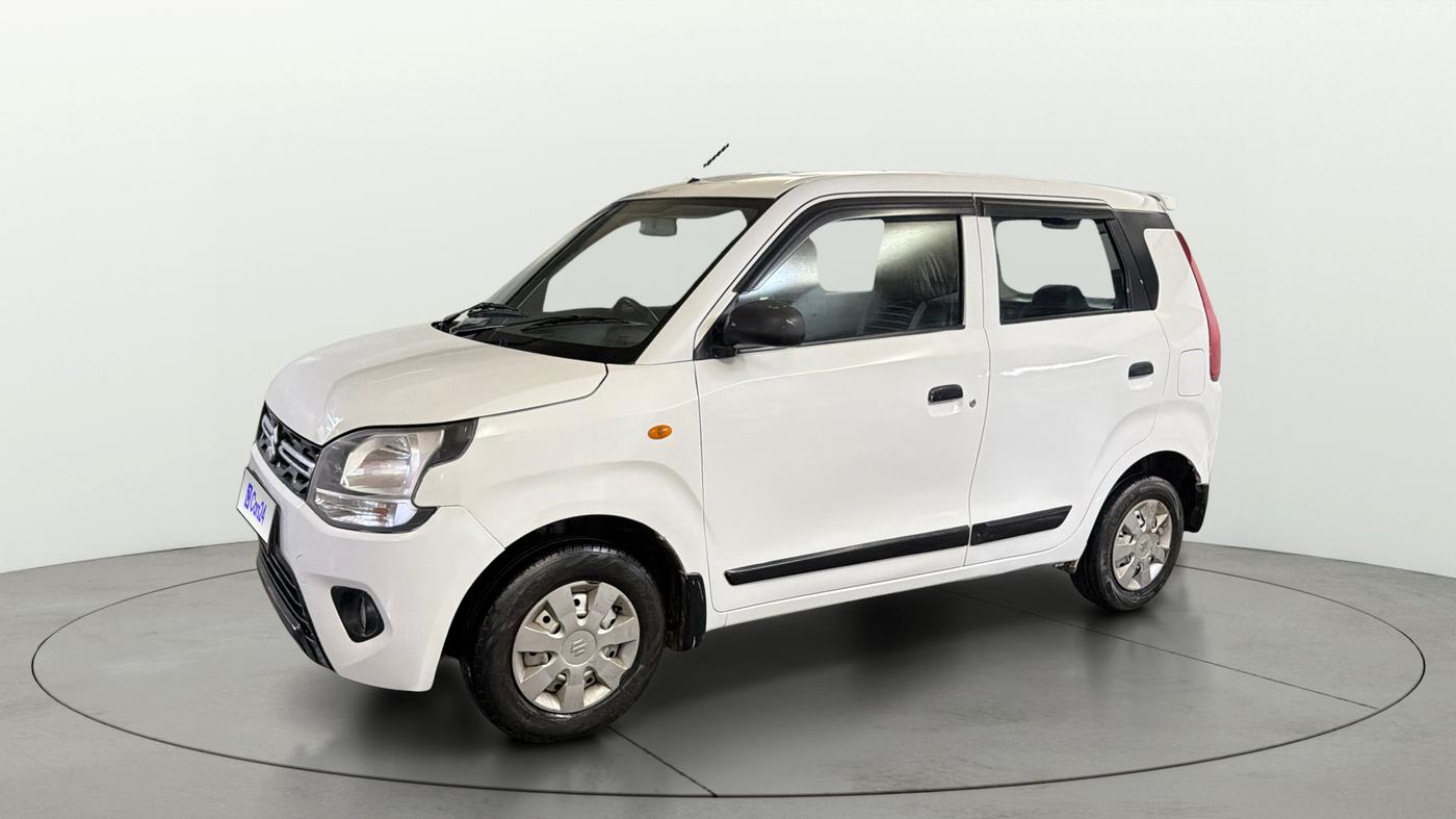 2022 Maruti New Wagon-R LXI CNG 1.0, CNG, Manual, 75,436 km, Left Front Diagonal