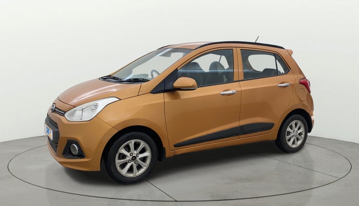 2014 Hyundai Grand i10 ASTA AT 1.2 KAPPA VTVT, Petrol, Automatic, 1,40,874 km, Left Front Diagonal