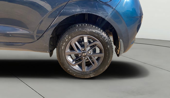 2022 Hyundai GRAND I10 NIOS SPORTZ AMT 1.2 KAPPA VTVT, Petrol, Automatic, 9,996 km, Left Rear Wheel