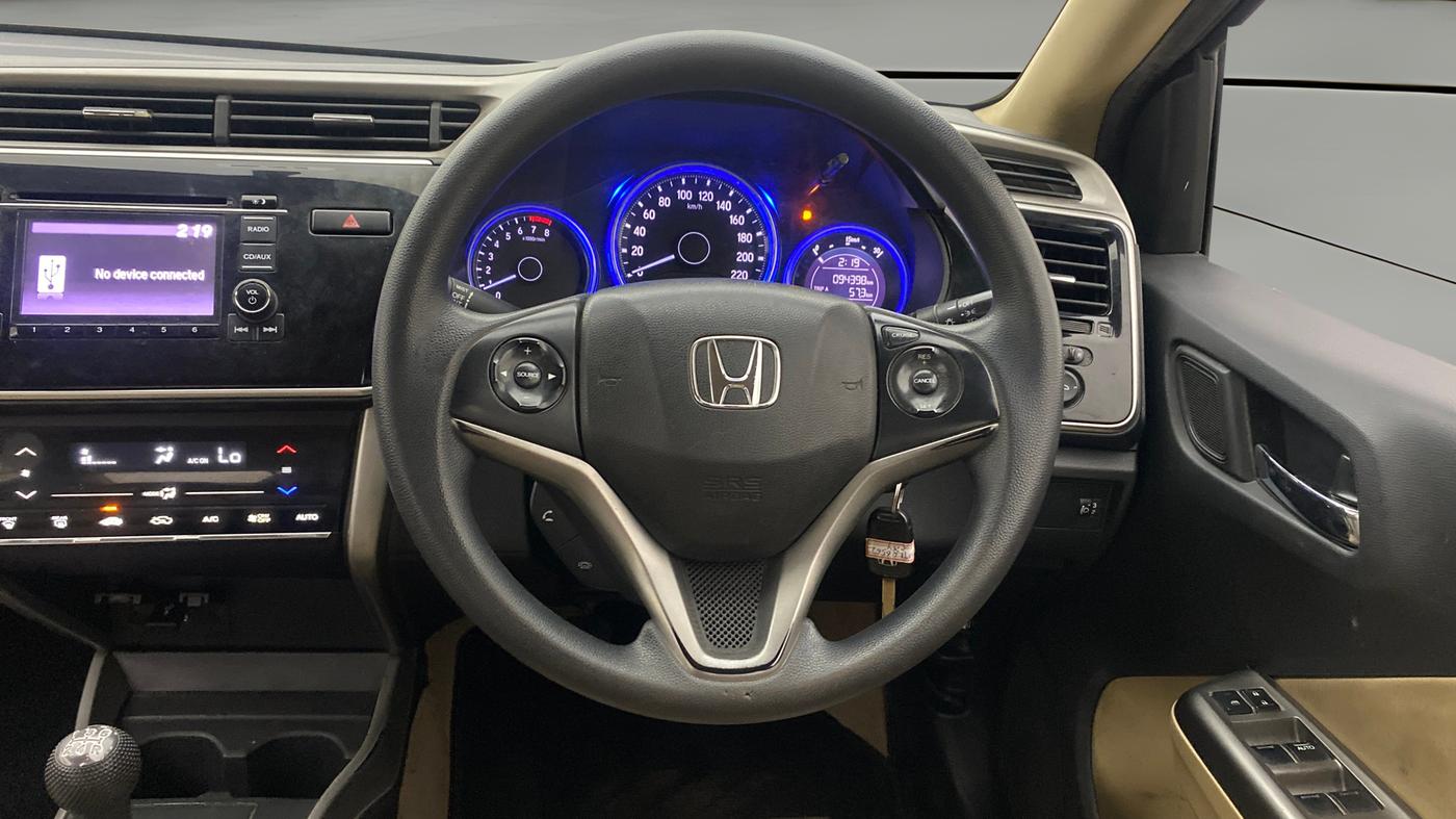 2016 Honda City 1.5L I-VTEC V MT, Petrol, Manual, 94,385 km, Steering Wheel Close Up