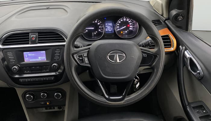 2018 Tata Tiago XZ PETROL, Petrol, Manual, 74,489 km, Steering Wheel Close Up