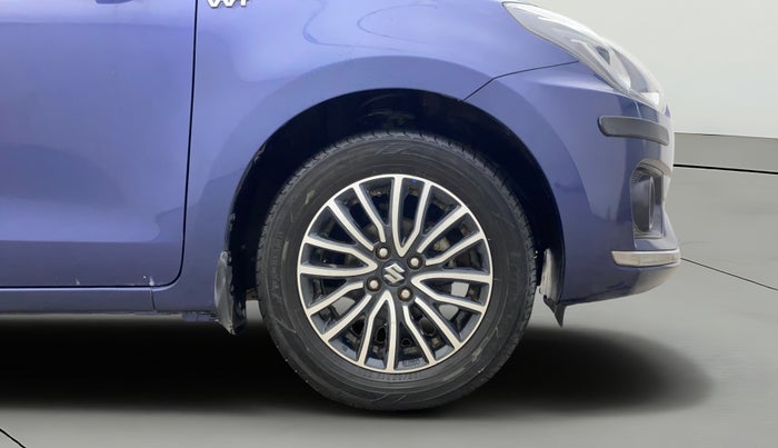 2018 Maruti Dzire ZXI PLUS AMT, Petrol, Automatic, 1,04,916 km, Right Front Wheel