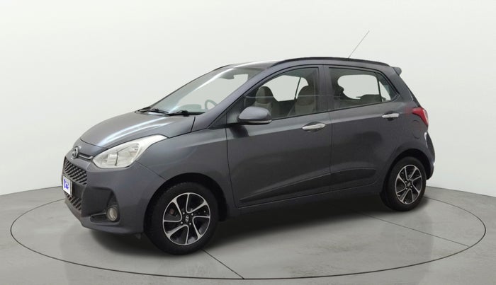2017 Hyundai Grand i10 ASTA 1.2 KAPPA VTVT, Petrol, Manual, 47,722 km, Left Front Diagonal
