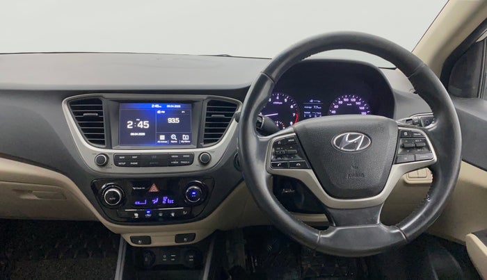2018 Hyundai Verna 1.6 VTVT SX O, Petrol, Manual, 95,937 km, Steering Wheel Close Up